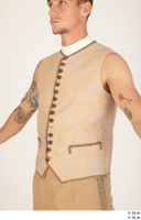  Photos Man in Historical Civilian dress 1 18th century civilian dress historical tattoo upper body vest 0002.jpg